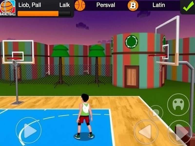 Bharat Basketball Stars Game Screenshot